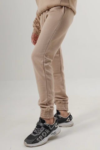 Light Beige Full Tracksuit Set