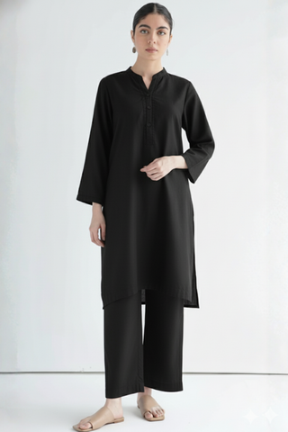Black Premium Co-ord Set