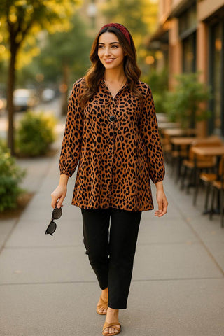 Ebon Luxe Cheetah Set - Ecowears.pk