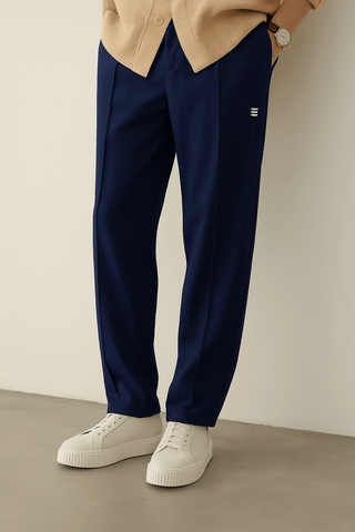 Midnight Navy Premium Trouser – Sleek Comfort and Timeless Style - Ecowears.pk