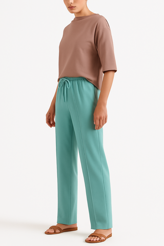 Cloud Mist Relaxed Trousers