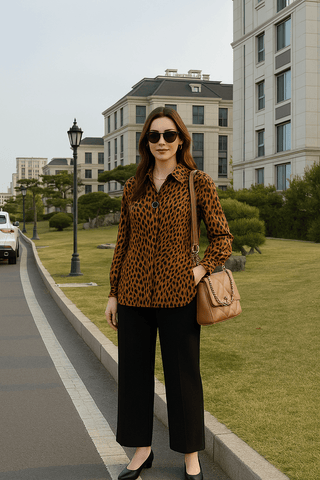 Ebon Luxe Cheetah Set - Ecowears.pk