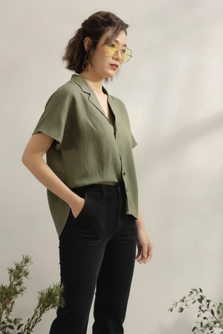 Women’s Black Velvet Flared Pants