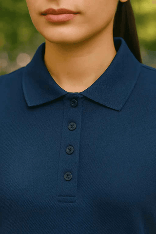 Emerald Polo Slim Dark Blue - Stylish and Comfortable Fit - Ecowears.pk