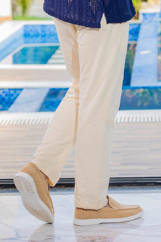 Fawn Flex Relaxed Fit Trouser - Beige Edition - Ecowears.pk