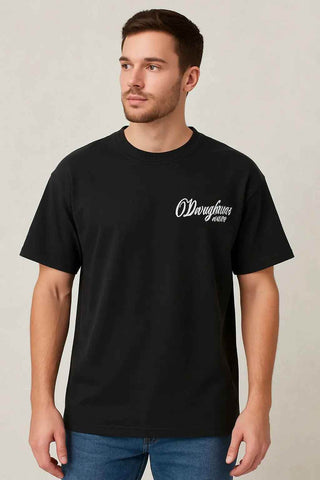 Men's Cotton Party Night T-Shirt with Down-Shoulder Design - Ecowears.pk