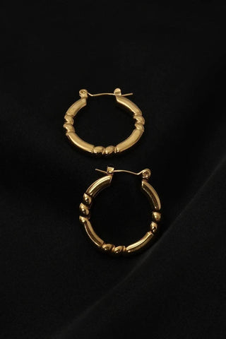 Rope Twist Hoop Earrings - A Classic Reinvented - Ecowears.pk