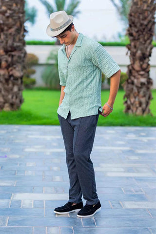 Sea Green Shirt - Classic Style for Timeless Appeal - Ecowears.pk