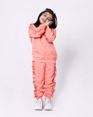 Girls Winter Suit set - Light Pink
