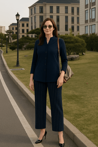 Blue Eclipse Co-ord Set - Ecowears.pk